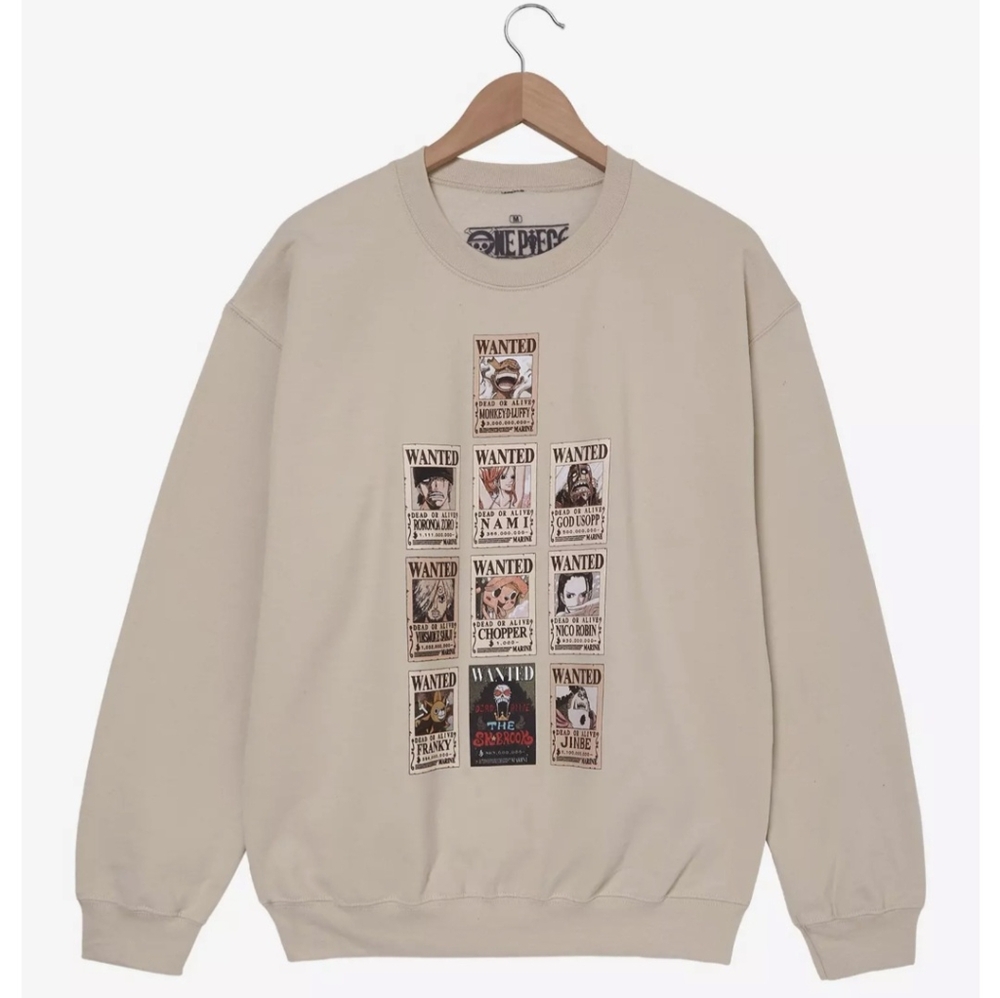New One Piece Character Sweatshirt